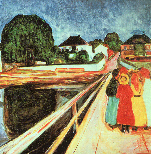 Girls on a Bridge